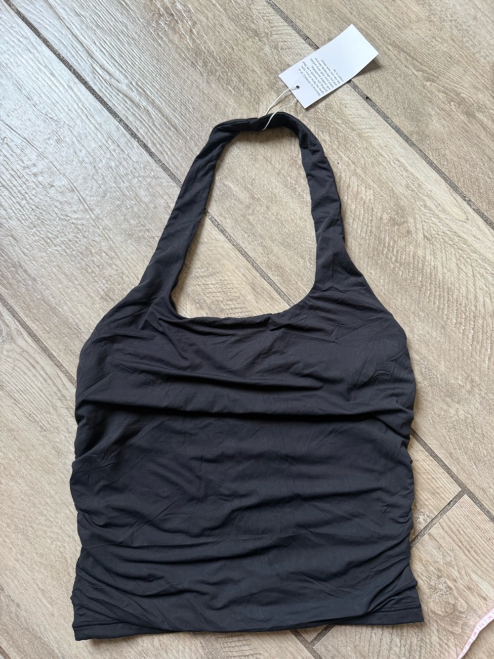 Black Halter Tank Top